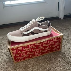 camo desert old skool vans